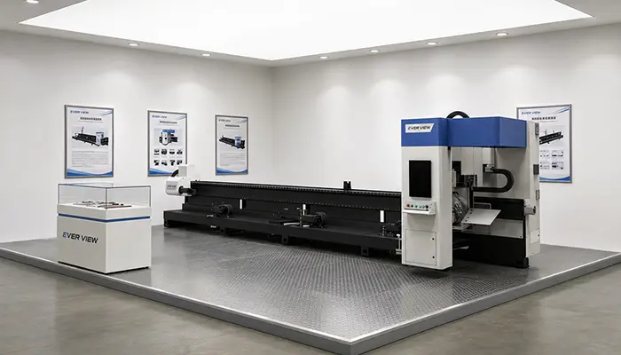 De drie-assige pijpsnijmachine helpt bij de verwerking van pijpmateriaal