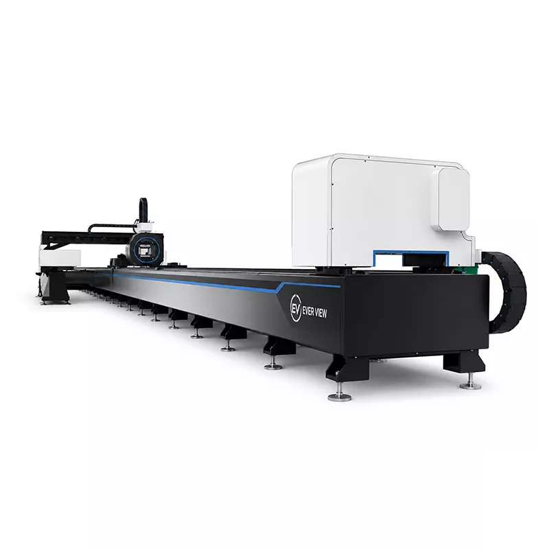 3-in-1 fiberlasersnijmachine voor het snijden van platen, buizen en profielen 3-in-1 fiberlasersnijmachine voor het snijden van platen, buizen en profielen
