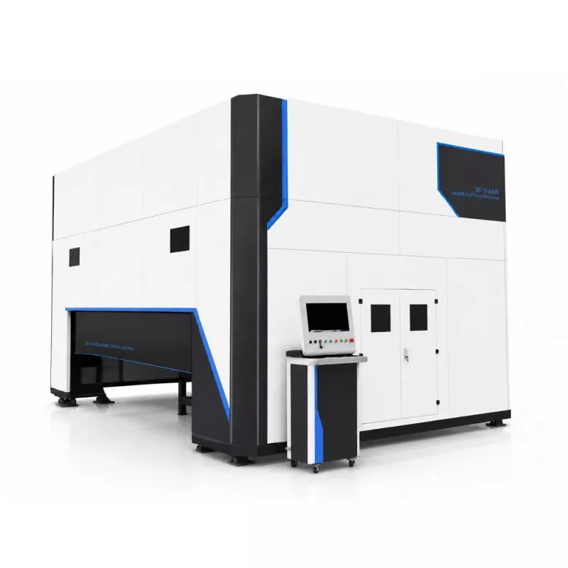 3D vijfassige lasersnijmachine
