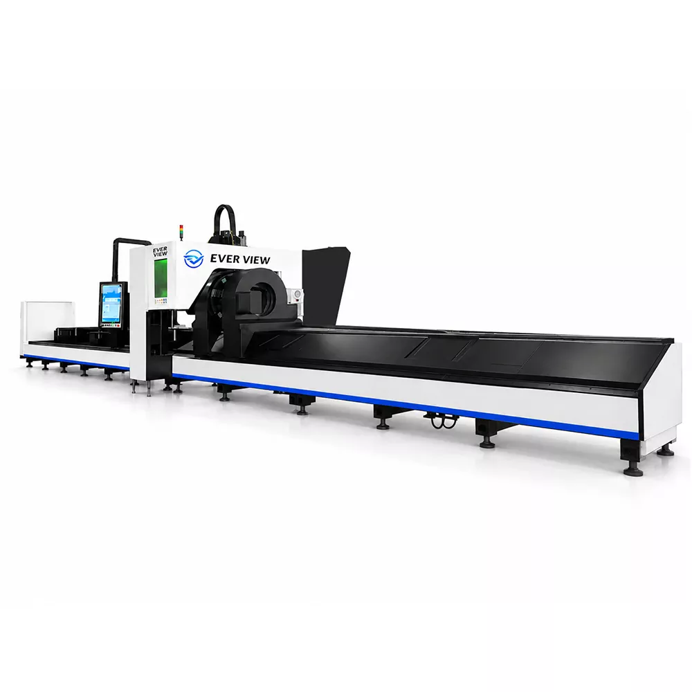 Zware laserpijpsnijmachine met drie assen